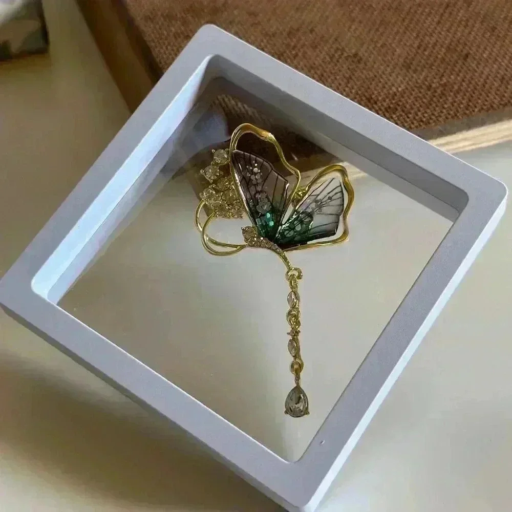 Luxury Gradient Butterfly Brooch